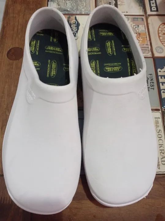 Sapato epi branco usado 1x 41
