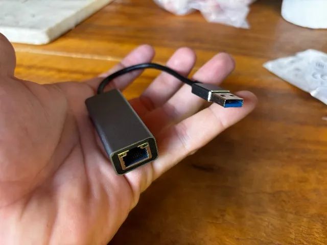 RJ45 Ethernet Adapter for USB Gigabit - New!64318048299778121