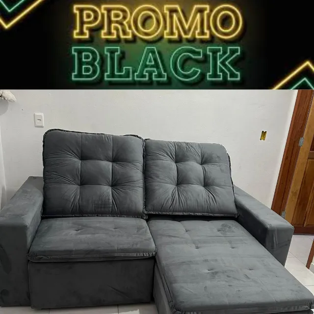 Sofa monte carlo novo de fabrica