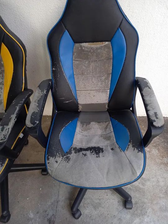 Cadeira Gamer Usada - Confortável e Resistente - Foto 5