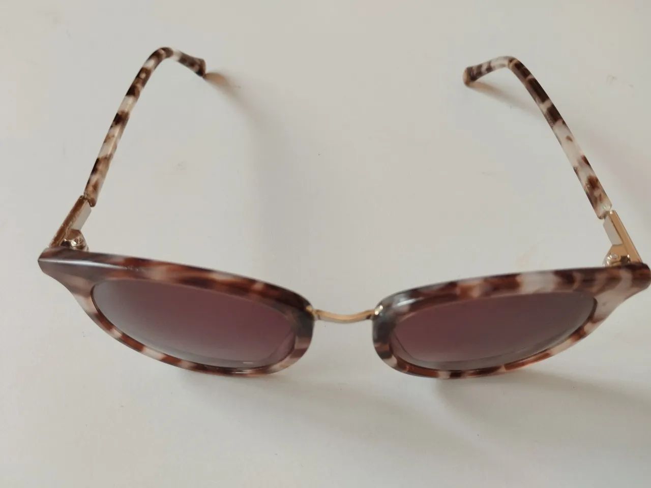 Óculos Sol MASSIMO DUTTI _ animal print - excelente estado  - Foto 5