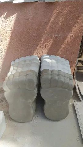 Pezão de concreto 53,5 x 29 cm  - Foto 3