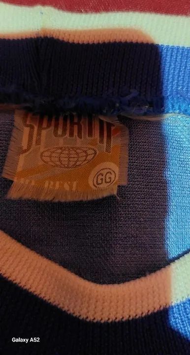 CAMISA DA SELEÇÃO BRASILEIRA BEM ANTIGA;... SEM DETALHES. NOVA. (RONALDO FENÔMENO) - Foto 3