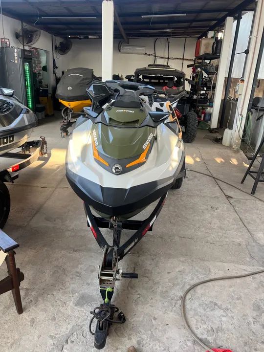 Jet Ski Sea-Doo fish pro 2019, 211 horas - Foto 4