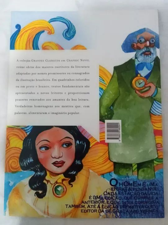 Memórias Póstumas de Brás Cubas em HQ - Foto 3