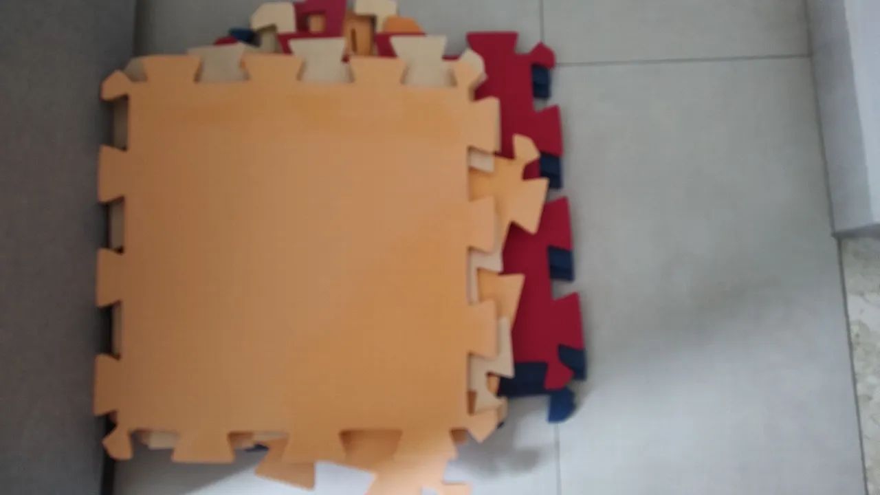 Tapete emborrachado cores sortidas