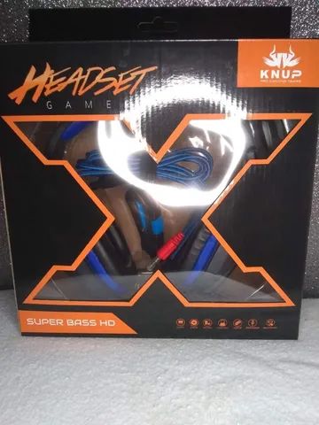 Fone Gamer kp-396 azul com preto $135 - Foto 2