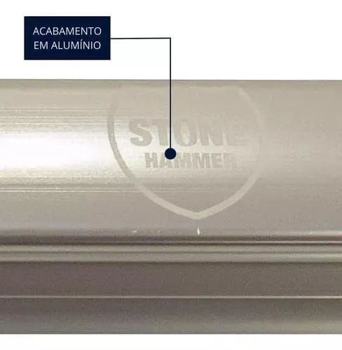 DESEMPENADEIRA DE ACO INOX STONE HAMMER  20 CM - Foto 2