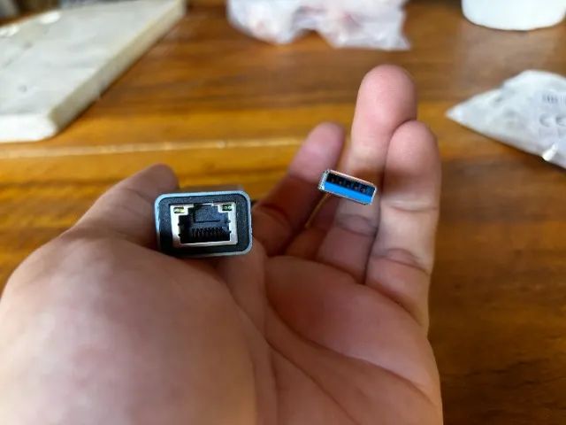 RJ45 Ethernet Adapter for USB Gigabit - New!64318048299778123