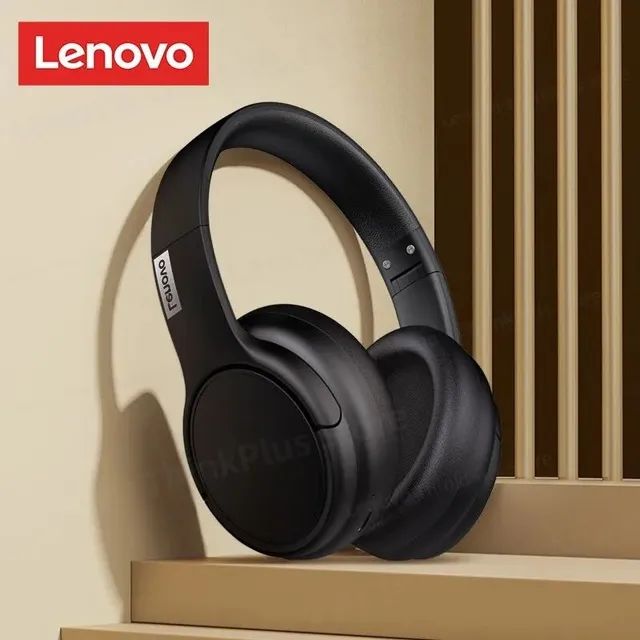 Fone Bluetooth Lenovo TH30 Headset, Bluetooth 5.3, Até 9h de música 