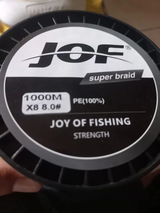 Linha multifilamento 8 fios, 1000 metros - Foto 3