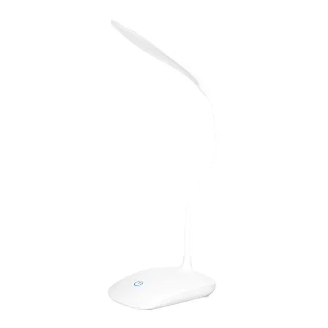 Luminária  de Mesa Flexível Sem Fio Led Leve Dobrável Portátil Leitura - Foto 2