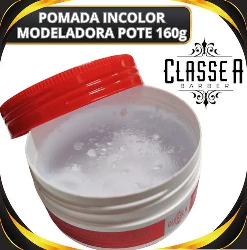Pomada Para Modelar Cabelo Premium Classe A Pote 160g