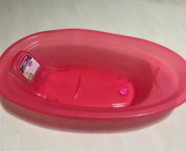Banheira Kids Bebê Rosa Prática 30 Litros 558 Paramount - Foto 2