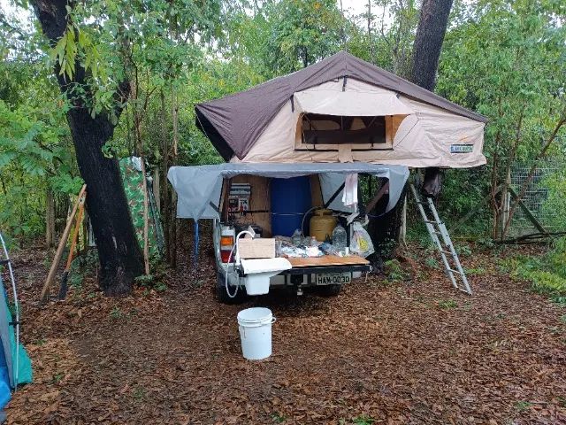 Barraca de teto Bluecamping