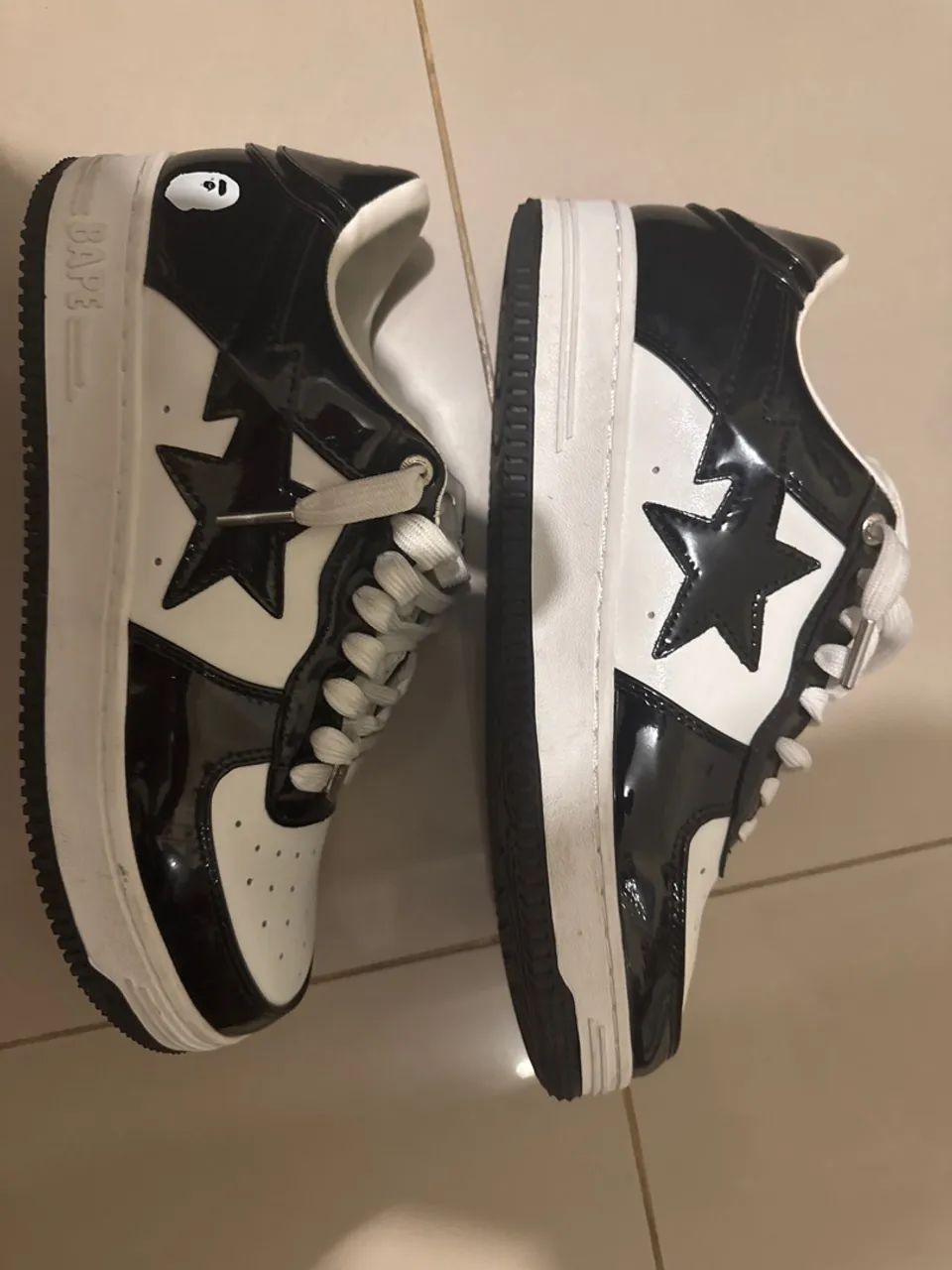 Bape sta low black and white - Foto 2