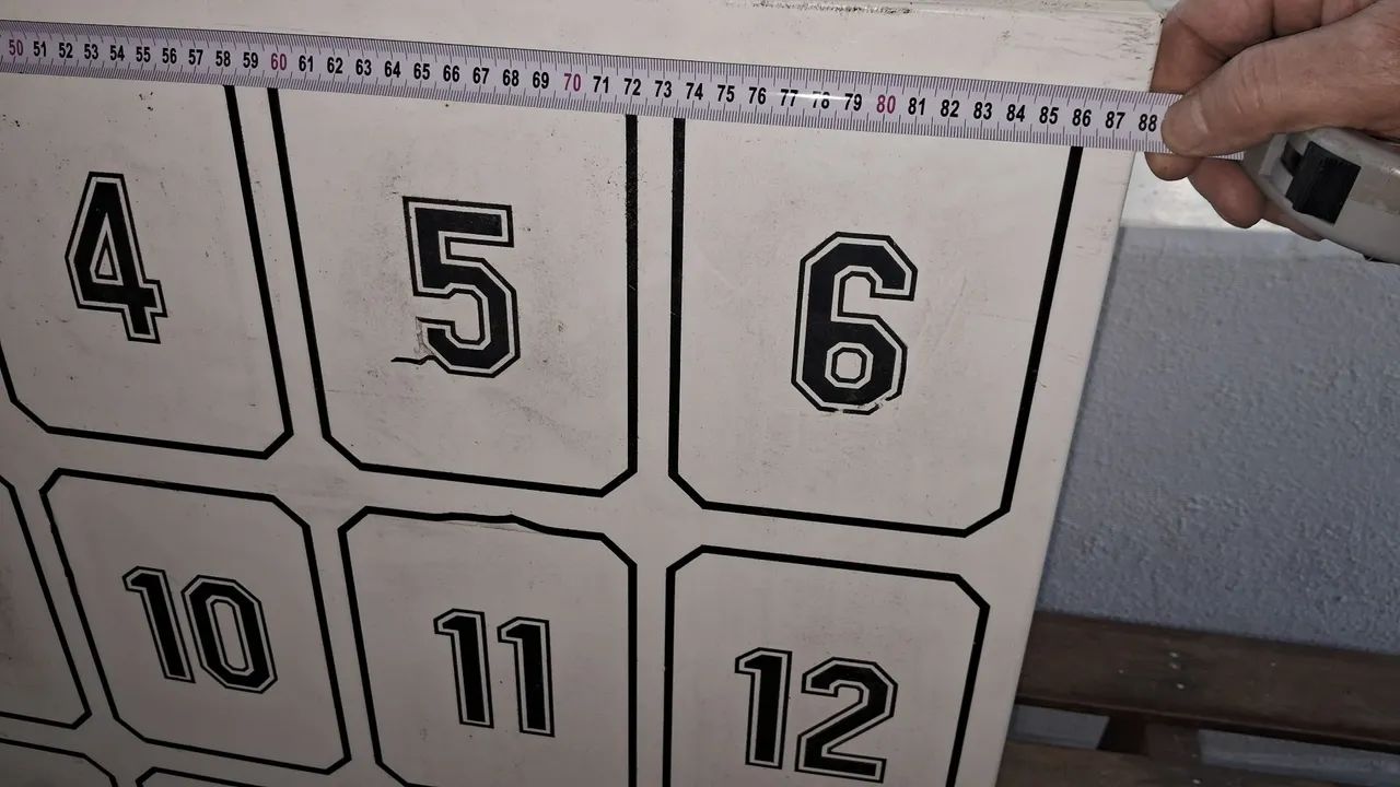 Tampo metal para jogos ou mesa pode tirar adesivos - Foto 3