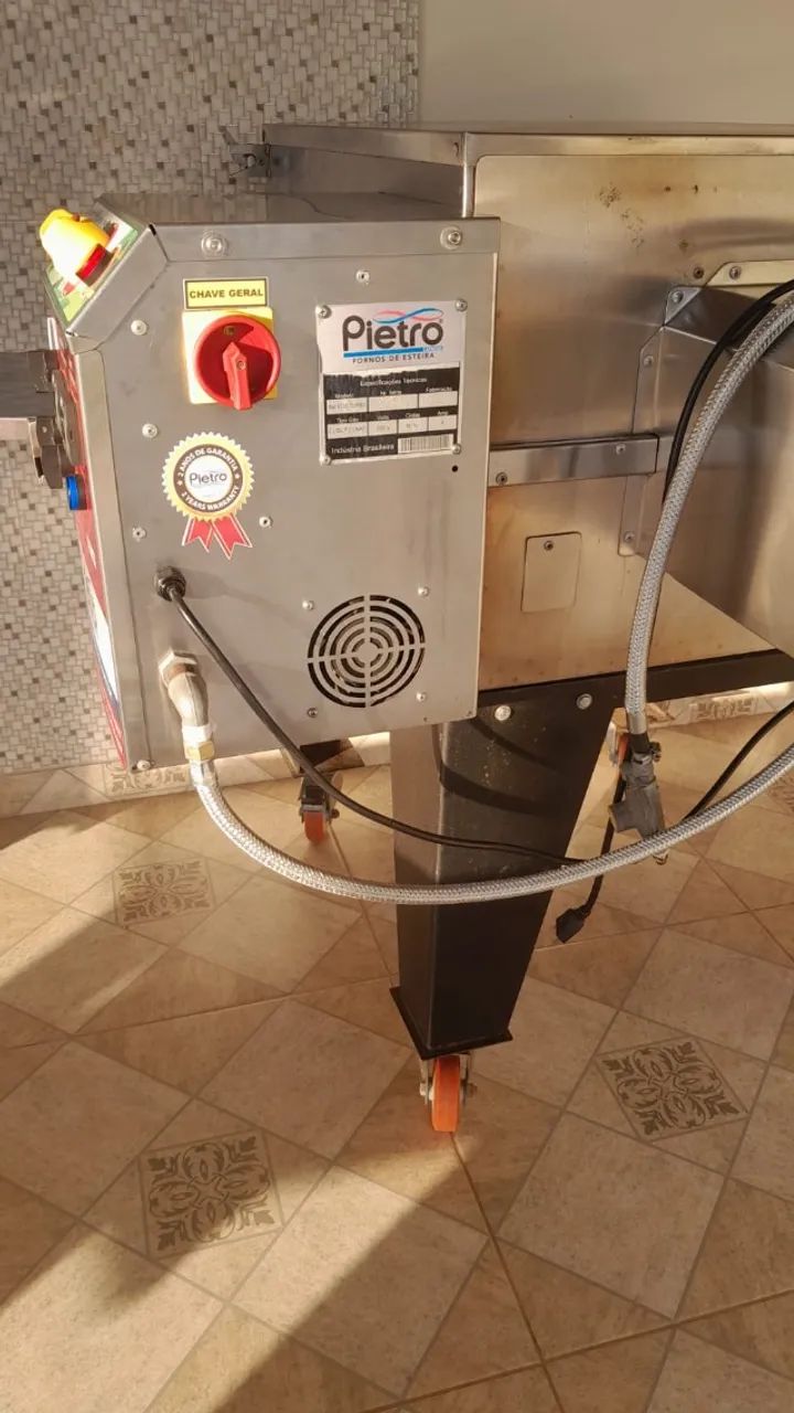 Forno Esteira para Pizzaria PIETRO Modelo 2023 - Foto 3