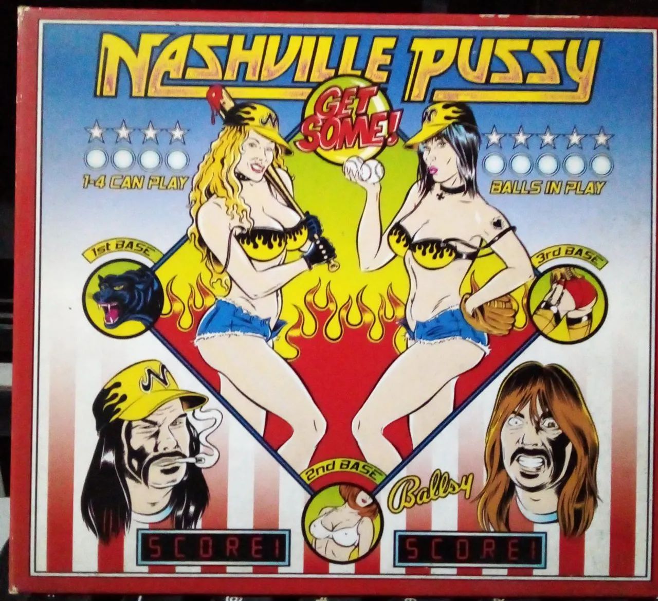 CD Nashville Pussy - Get Some! 2005 Digipack