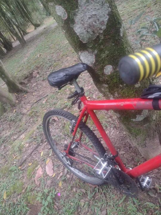 Bicicleta  Vermelhab aro 26 - Foto 4