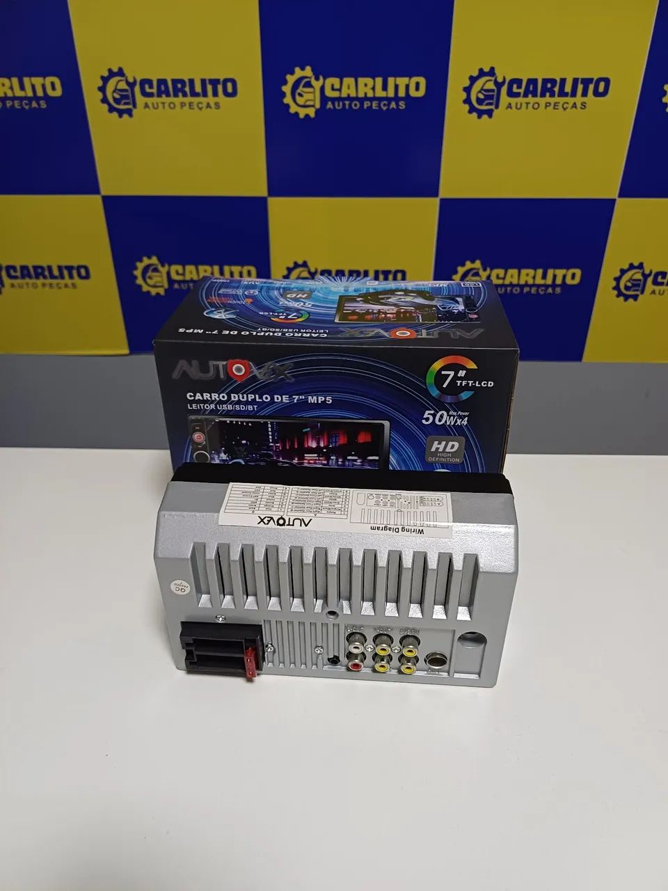 Multimídia Automotiva 7" MP5 com Tela LCD - Foto 5