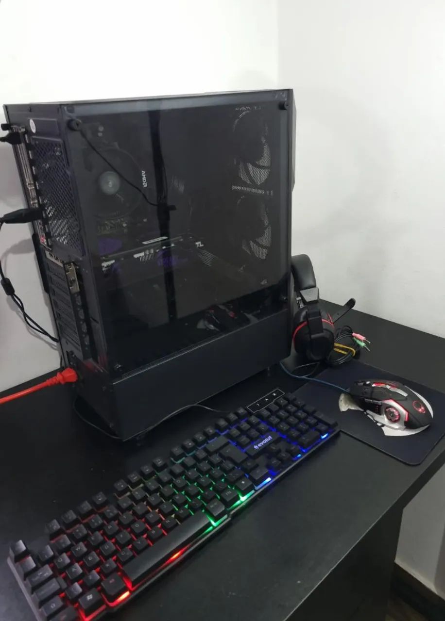 PC Gamer RX 5500XT 8GB, Ryzen 5 5500 4.7GHz, 1Tera - Foto 2