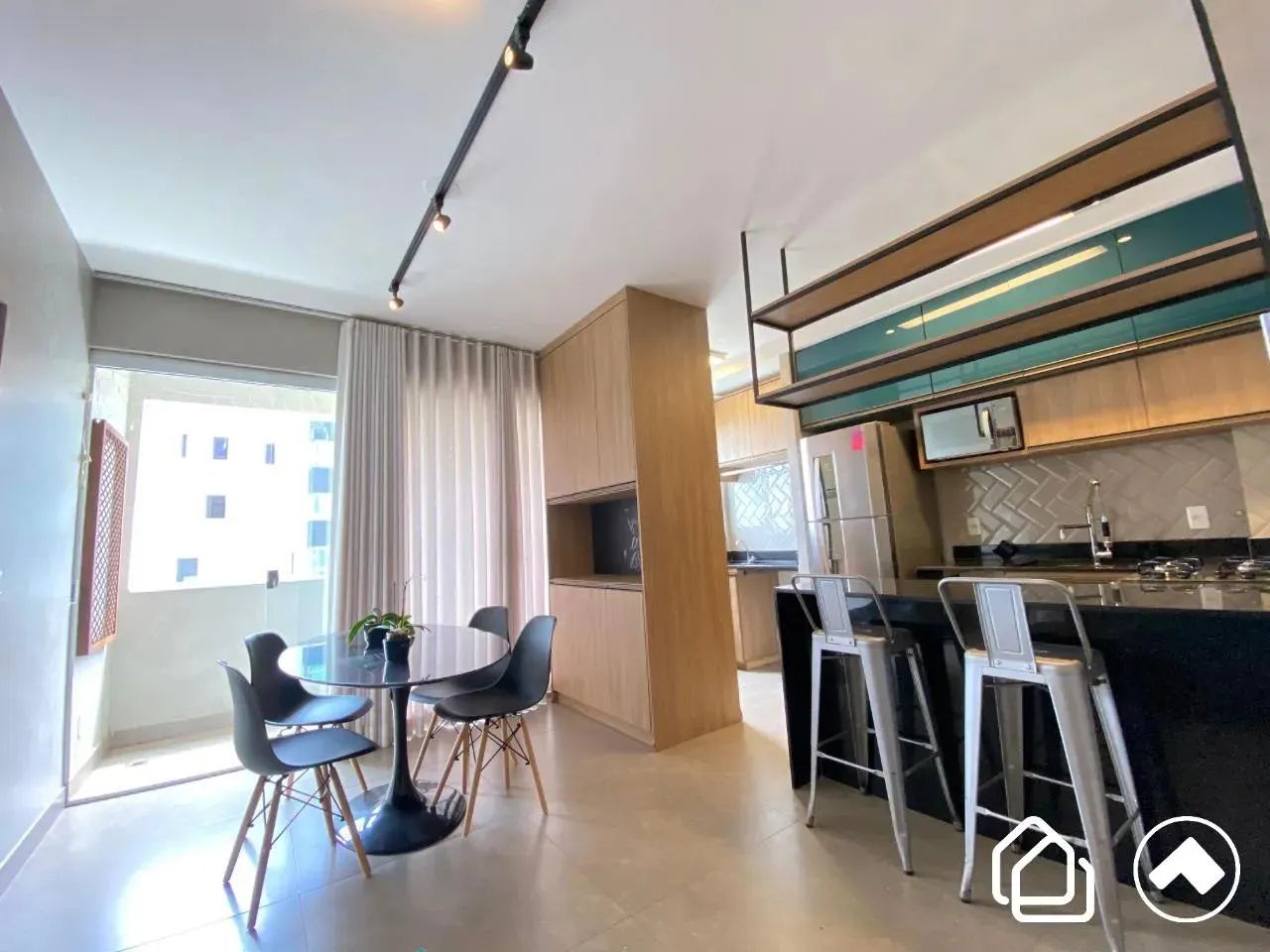 Apartamento 2 quartos, semi mobiliado e decorado, para alugar no Buritis, Belo Horizonte