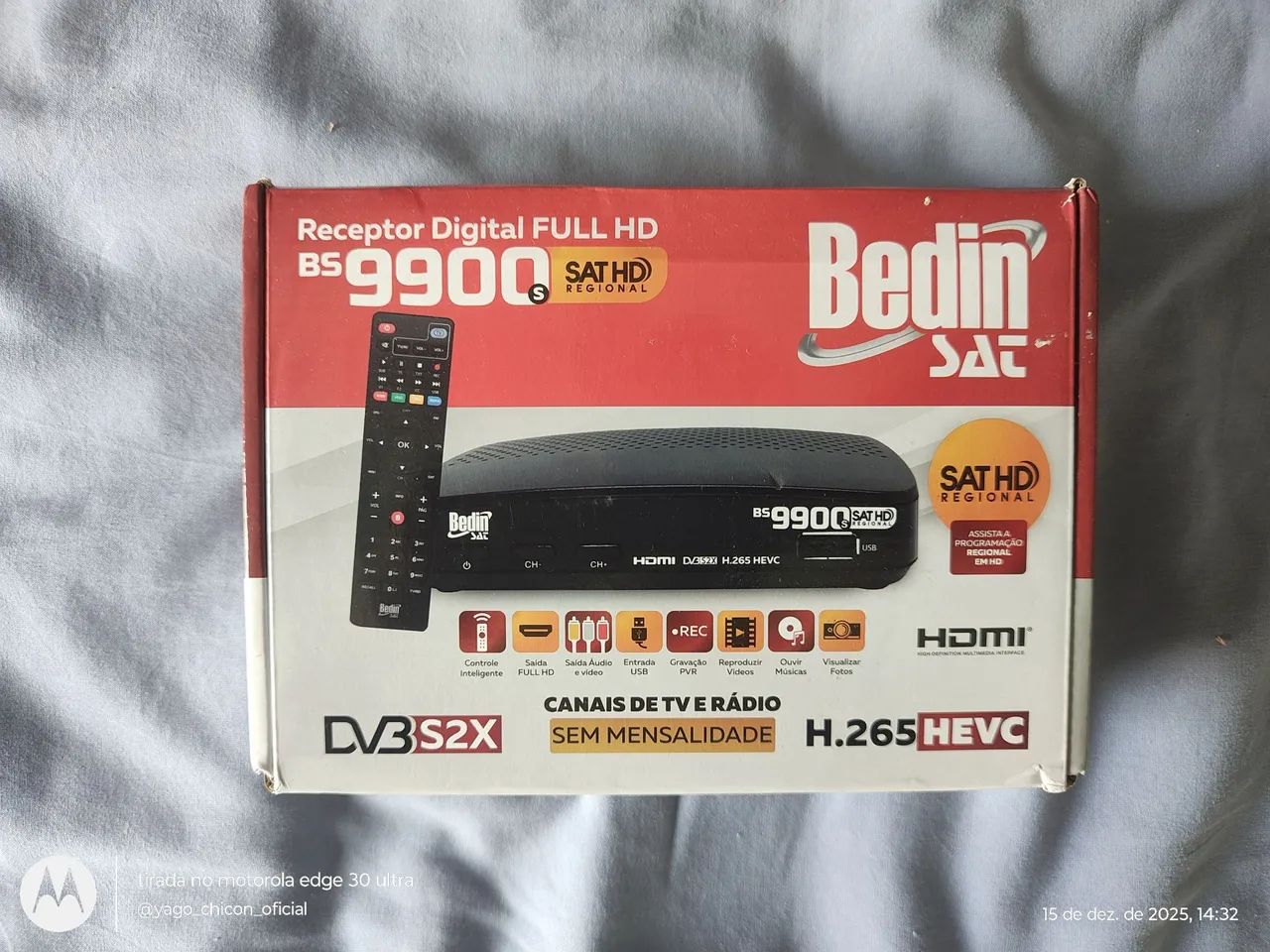 receptor digital satélite