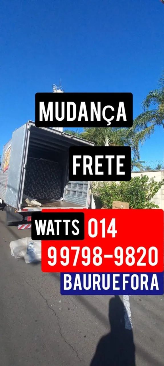 CARRETOS EM BAURU BAÚ MÉDIO OU SAVEIRO