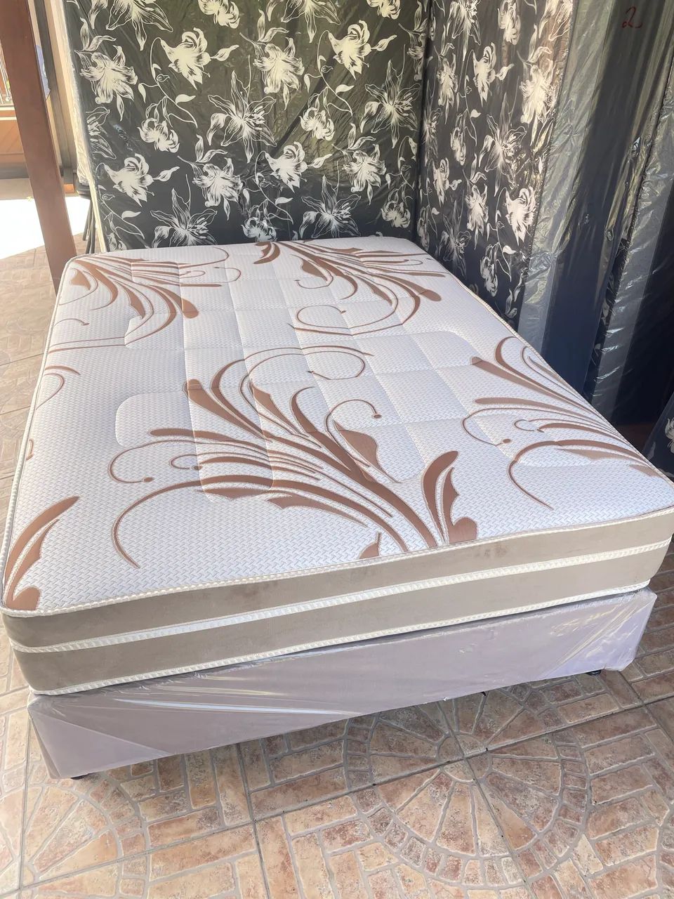 Cama molas ensacadas nova  - Foto 3