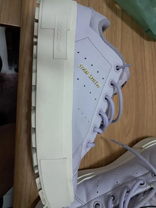 Tênis Adidas Stan Smith Lilás 36 - Foto 2