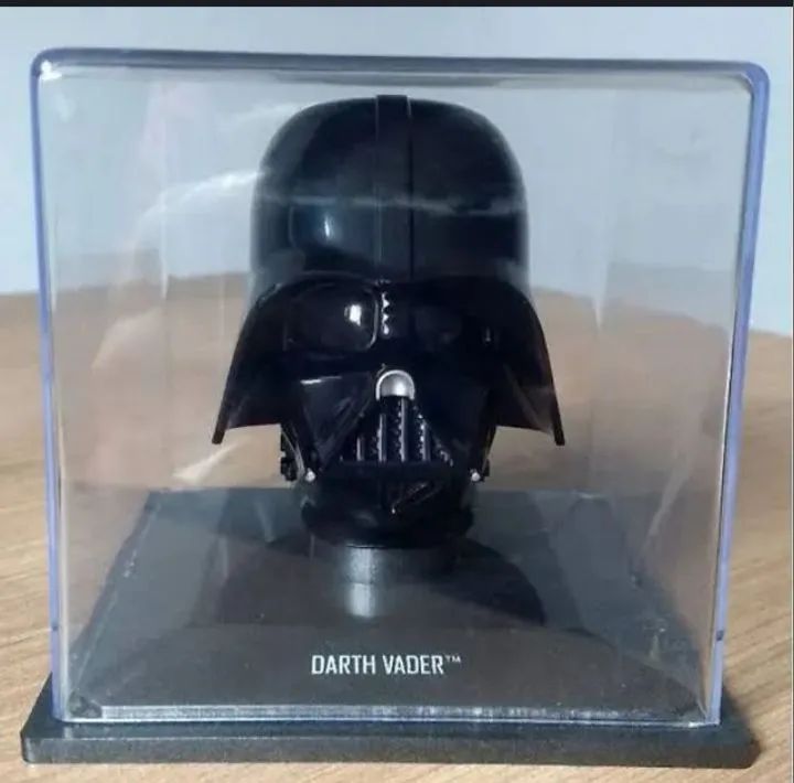 Star Wars 3 peças. Capacete Boba Fett, Dart Vader e Clone Trooper - Foto 3