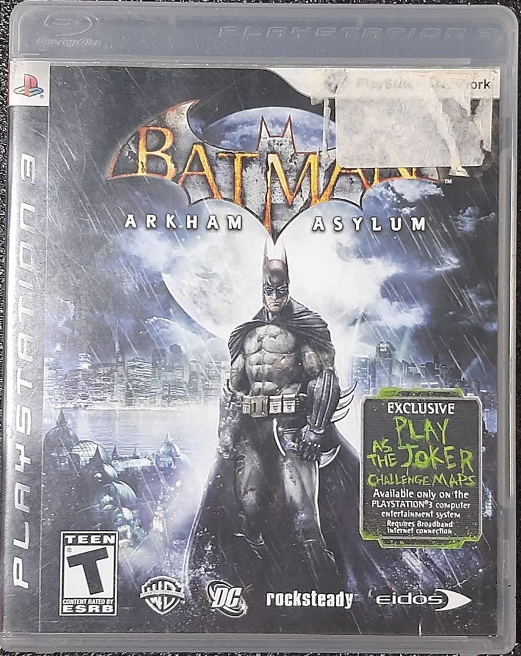 Batman arkham asylum ps3 semi-novo