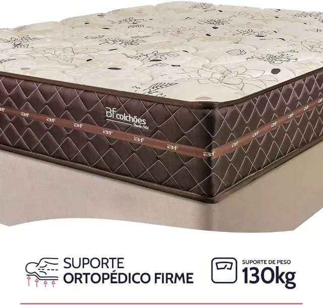 Cama Box de Casal e Colchão D33  - Foto 2