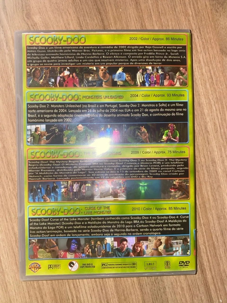 Scooby-Doo: Coleção de Filmes em DVD - Quadrilogia [FANMADE] - Foto 3
