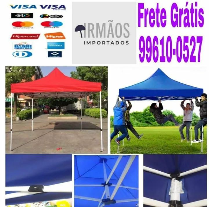 Tenda Sanfonada Reforçada