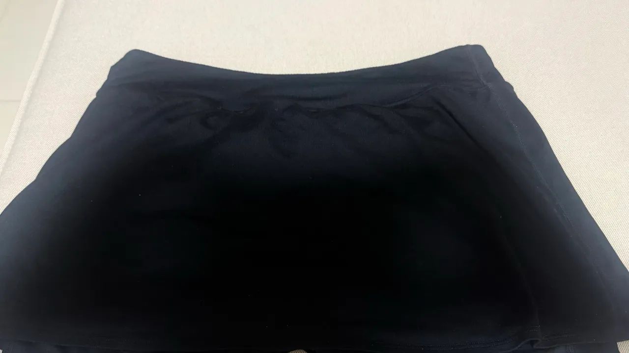 NIKE shorts saia preto, M, seminovo - Foto 2