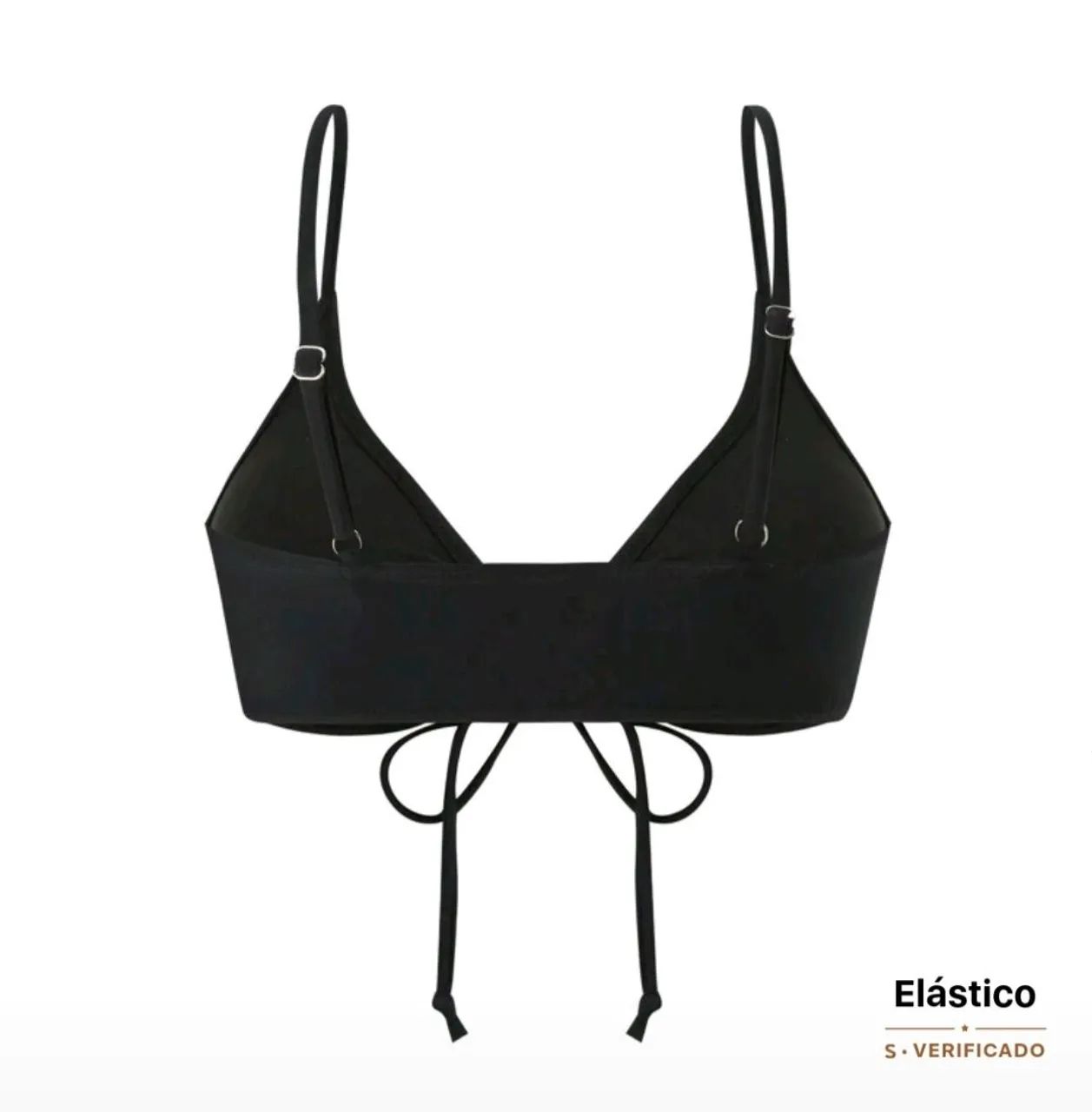 Biquíni Preto Elegante Swim Basics - Foto 3