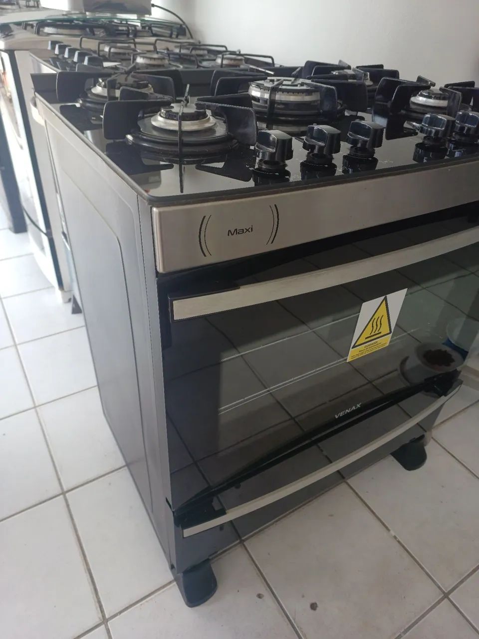 Fogão automático total mesa de vidro  - Foto 2