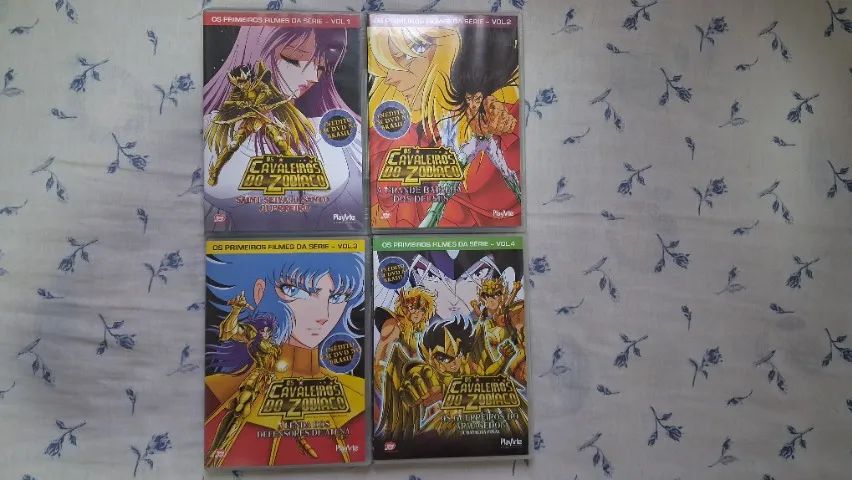Os Cavaleiros Do Zodíaco Filmes Clássicos Dvd original - Foto 2