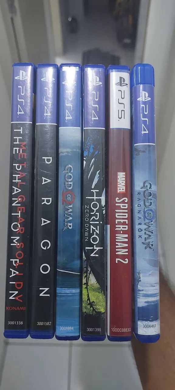 Venda de jogos ps4/ps5