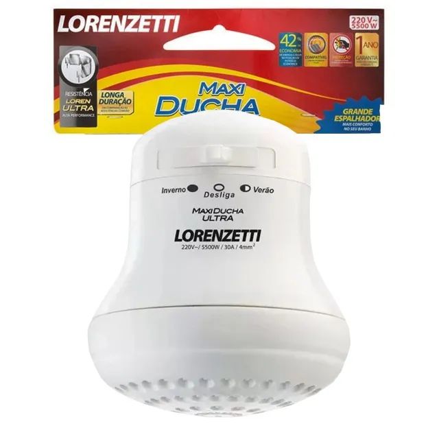 Chuveiro Maxi Ducha Ultra 220v 4600w Lorenzetti - Foto 4