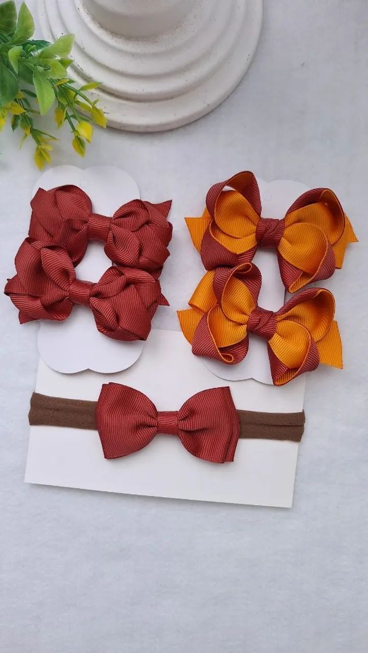 Laços Jeans para Cabelo - Lindos e Charmosos! - Foto 5