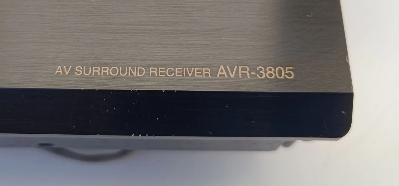 Painel frontal Receiver DENON AVR - 3805 - Foto 3