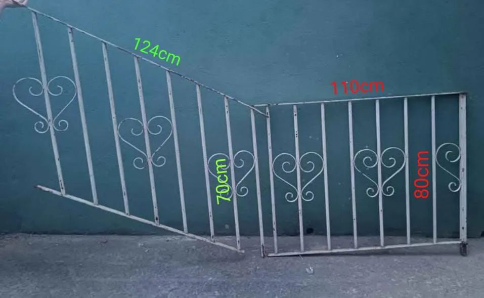 Grade em ferro para jardim