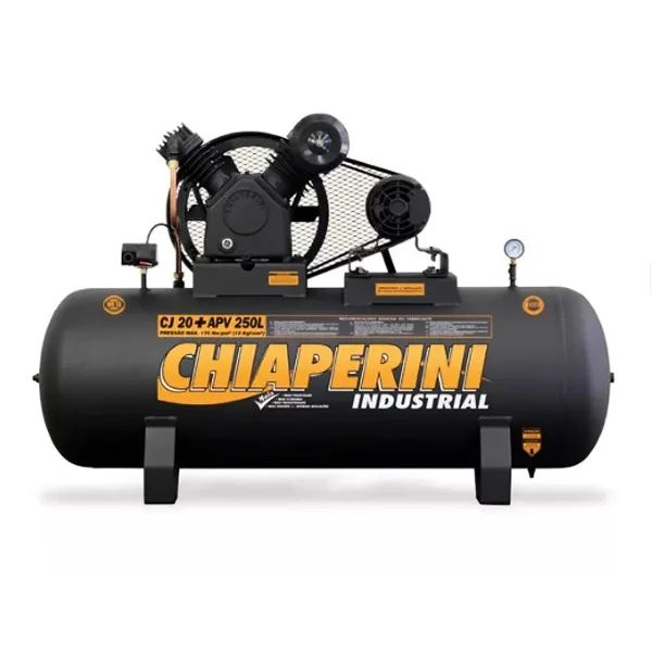 Compressor de Ar Trifásico APV 20/250 5CV Chiaperini - Foto 2
