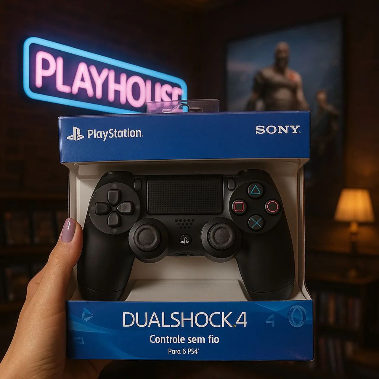 Controle PS4 TV PC Sony original 