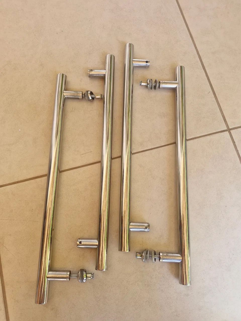 Puxadores em inox 1