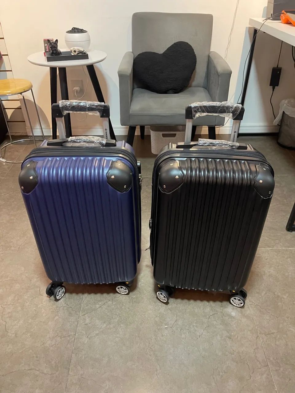 Mala de viagem nova, cores elegantes e design moderno - Foto 4