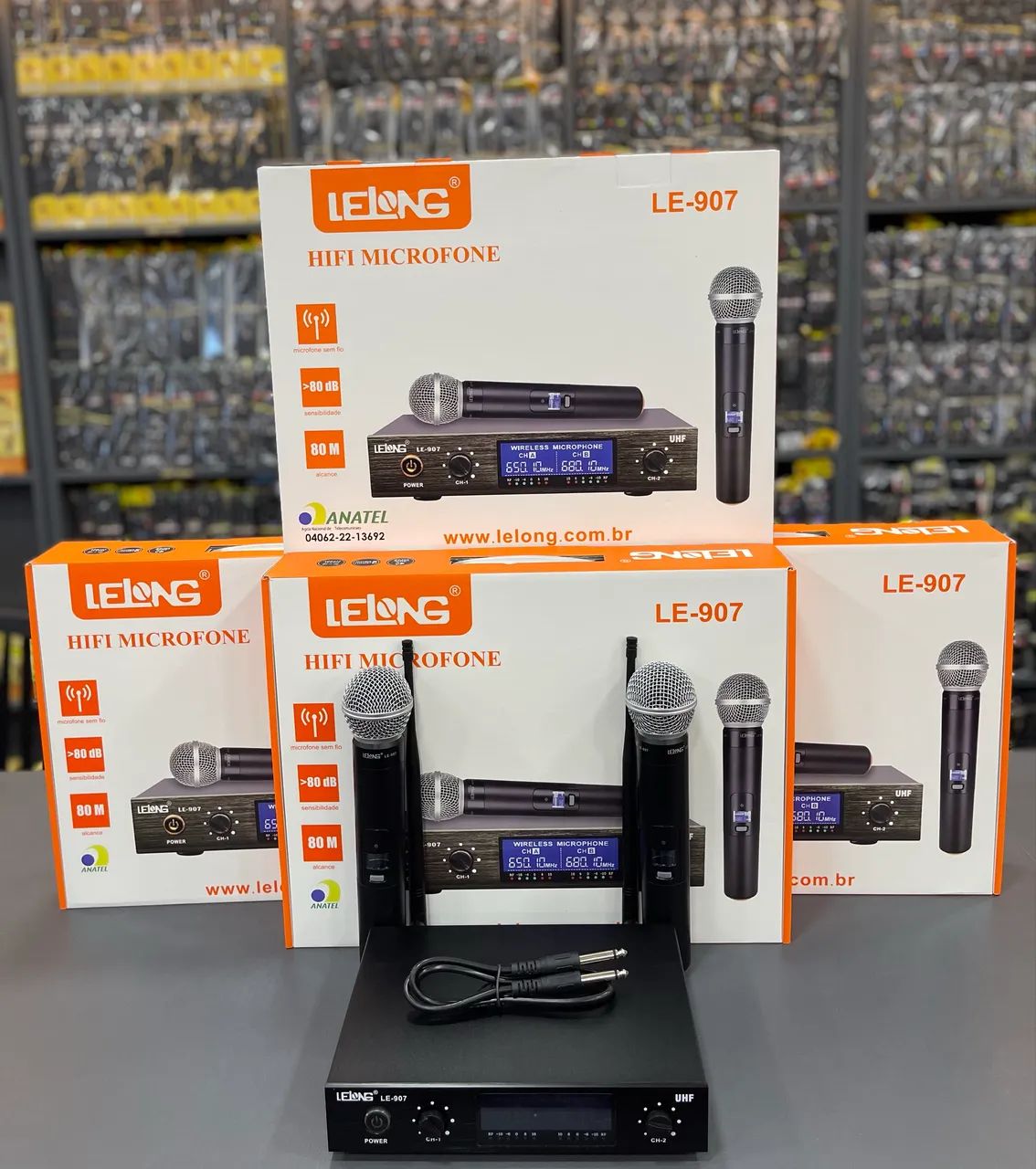 MICROFONE PROFISSIONAL VAI 2 MICROFONE PROFISSIONAL ? - Foto 2